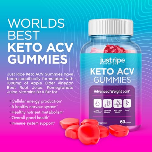 Keto Acv Gummies - Keto Gummies Apple Cider Vinegar - Weight Fat Management Loss