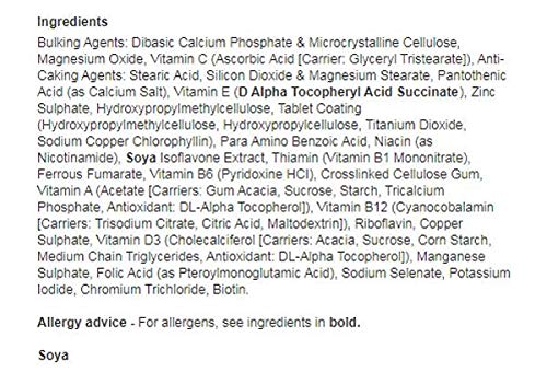 Vitabiotics Menopace Original - 90 Tablets - 6 Pack Vitabiotics