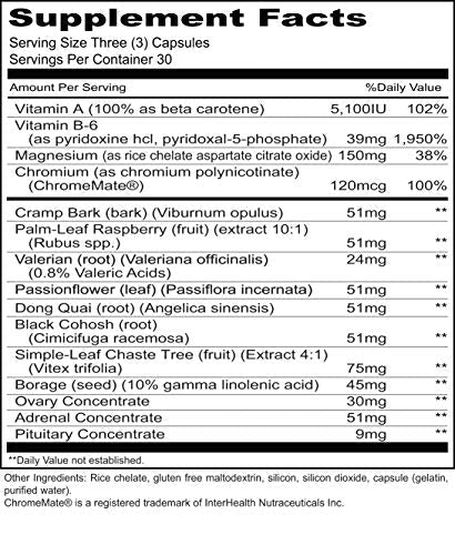 Priority One Vitamins Fem-Bal 90 Capsules - Supports a Healthy Female endocrine System Priority One Nutritional Supplements