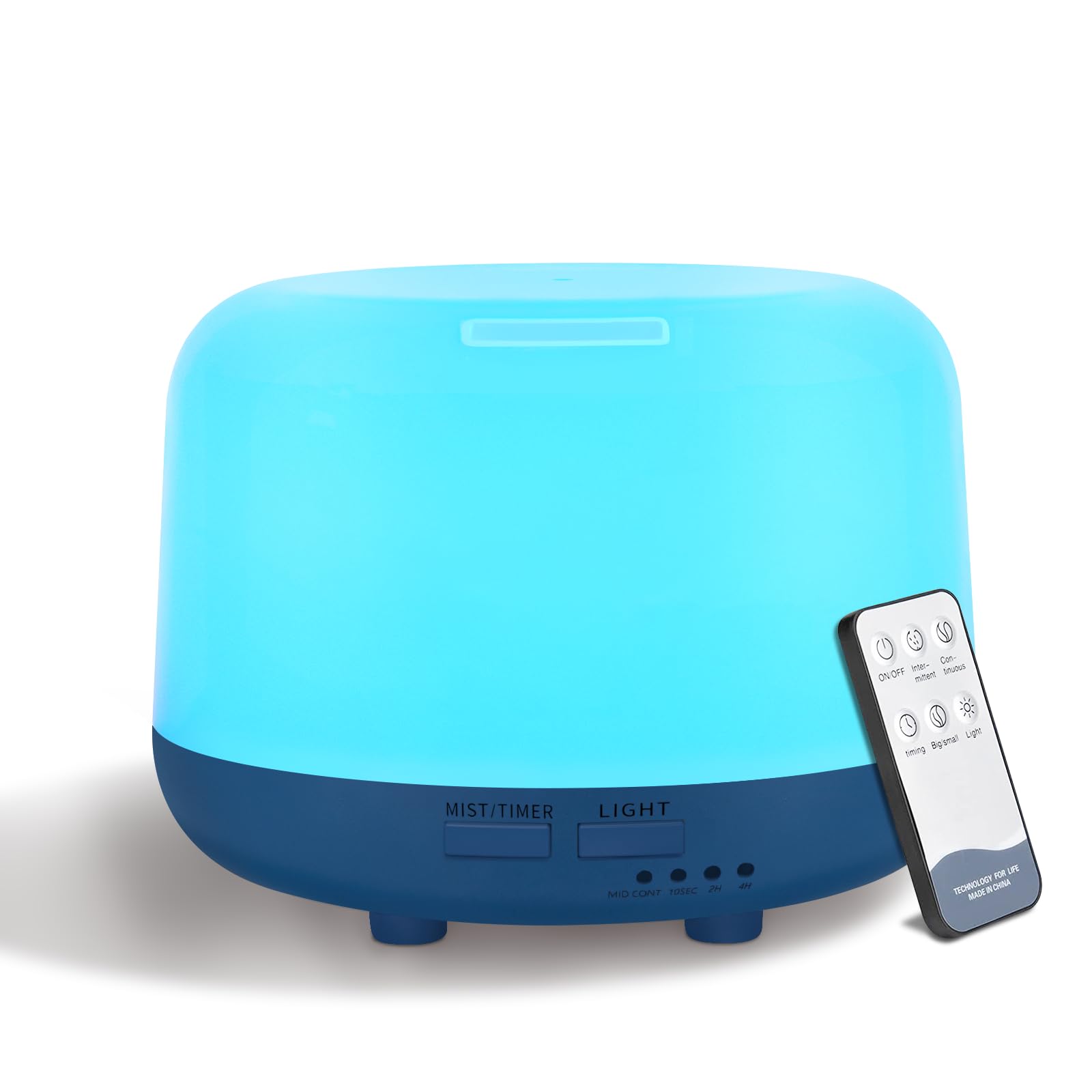 Marchred 300ML Essential Oil Diffuser with Remote Control, 7 LED Color Changing Light