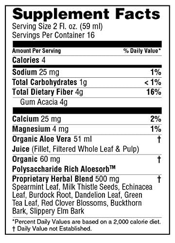 Lily Of The Desert Aloe Vera Detox Formula