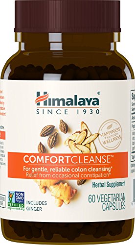 Himalaya ComfortCleanse for Detox and Gentle Colon Cleanse & Occasional Constipation