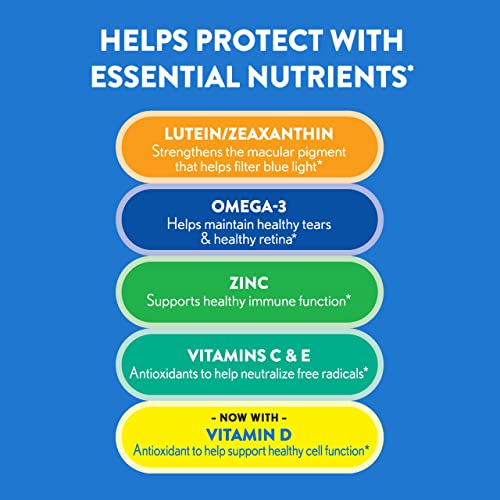 Ocuvite Eye Vitamin & Mineral Supplement, Contains Zinc, Vitamins C, E Ocuvite
