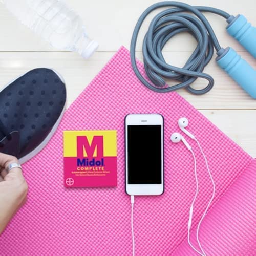 Midol Complete Caplets with Acetaminophen for Menstrual Symptom Relief - 50 Count Midol