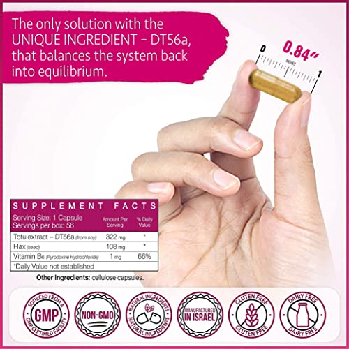 Femarelle Recharge - Non Hormonal Natural Menopause Supplements for Women -1 Month Supply Femarelle