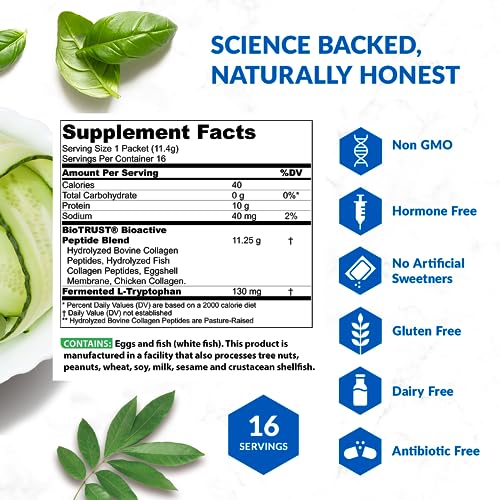 BioTrust Ageless Multi Collagen Protein Powder– 5 Collagen Types (I, II, III, V, X) BioTrust