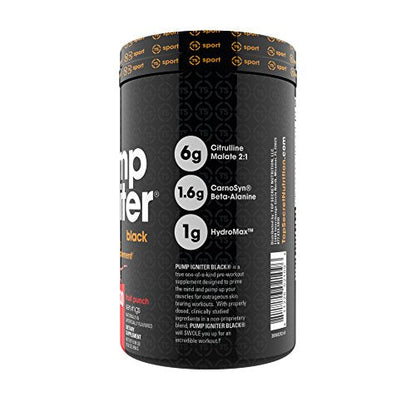 Top Secret Nutrition Pump Igniter Black, Fruit Punch, 30 Serving