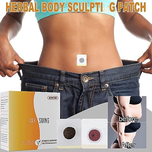 Rosarden 100Pcs Belly Patch, Toning Contouring Firming Patches, Navel Sticker, Sweatproof Patches Rosarden