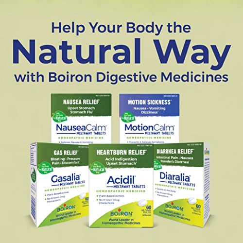 Boiron Acidil On The Go for Relief of Acid Reflux, Heartburn, Indigestion, Bloating, and Upset Stomach Boiron