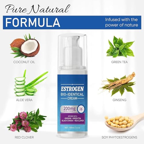 Topicy Estrogen Cream, Natural Estrogen Cream for Women, Menopause Relief, Body Balance Support Topicy