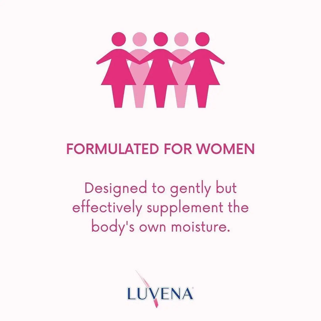 Luvena Moisturizer - Vaginal Moisturizer & Menopause Support for Women - Feminine Intimate LUVENA
