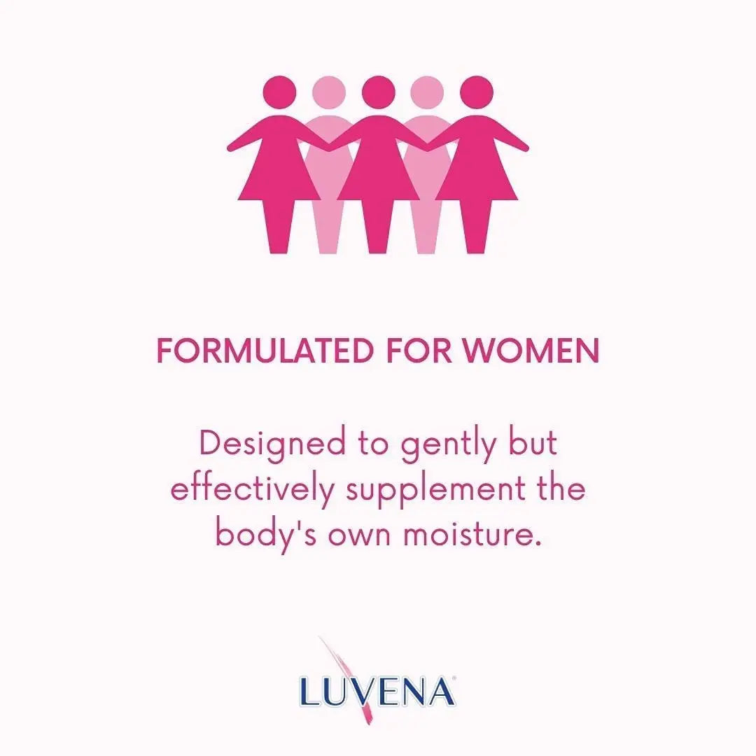 Luvena Moisturizer - Vaginal Moisturizer & Menopause Support for Women - Feminine Intimate LUVENA
