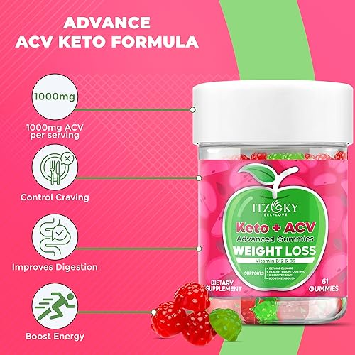 Keto Acv Gummies for Advanced Weight Loss & Belly Fat Burn - Pro Active Super Apple