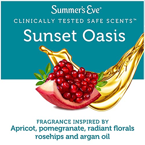 Summer's Eve Cleansing Wipes, Sunset Oasis, 16 count Summer's Eve