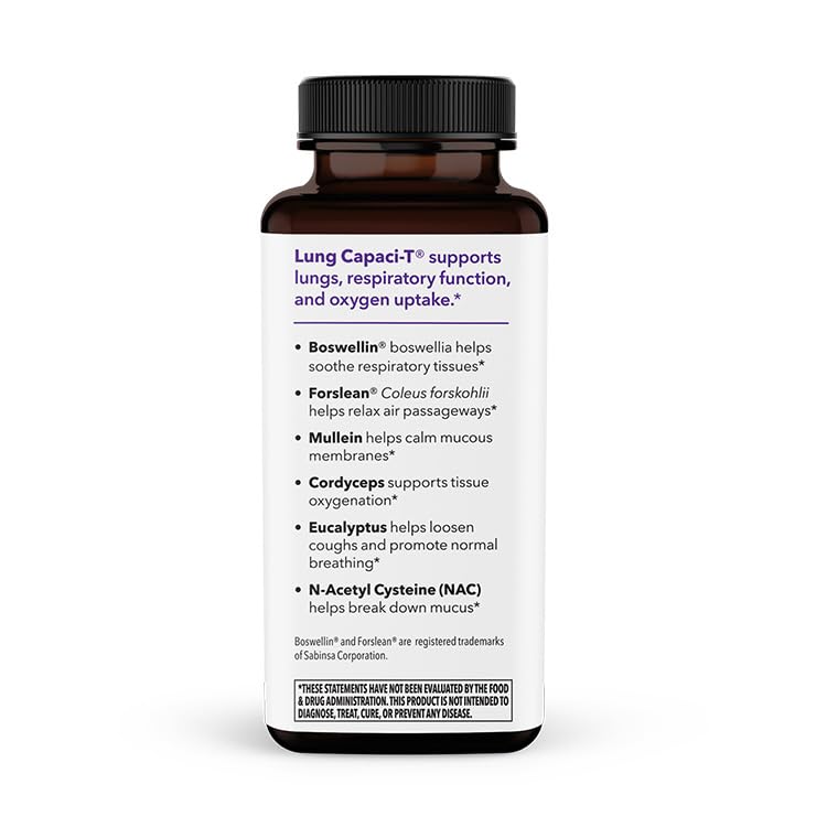 LifeSeasons - Lung Capaci-T - Lung & Respiratory Support Supplement LifeSeasons