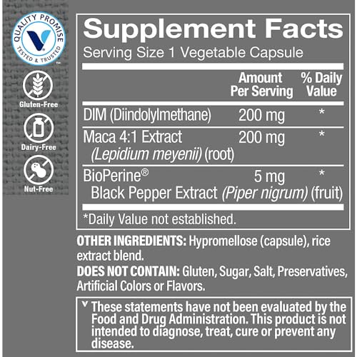 The Vitamin Shoppe DIM for Men with BioPerine - Supports Hormone Balance & Estrogen Metabolism The Vitamin Shoppe