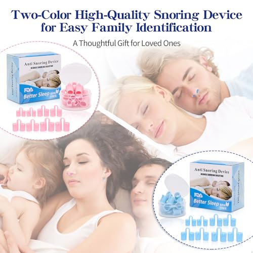 Anti Snoring Devices: Nose Dilator-Expert-Recommended 8-Piece Set Miniguysa
