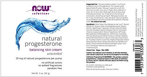 Now Progesterone Now Foods 诺奥