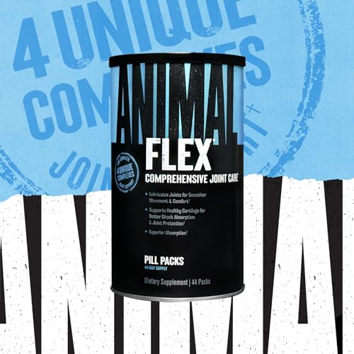Animal Flex –Complete Joint Support Supplement – Contains Turmeric Root Curcumin 