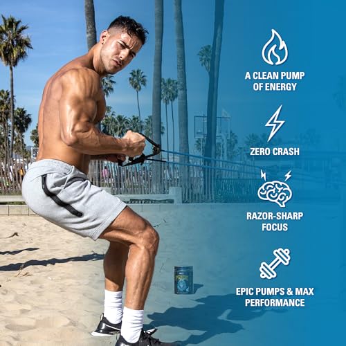 EHP Labs Pride Pre Workout Powder Energy Supplement - Sugar Free Preworkout for Men