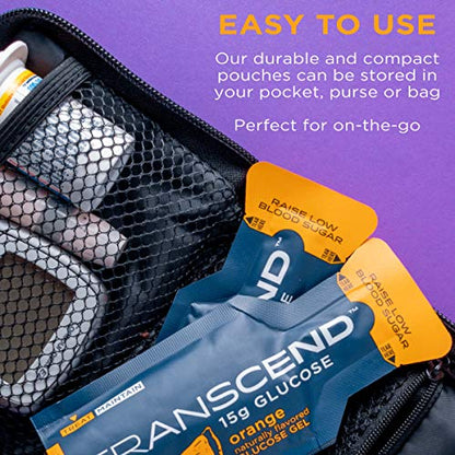 Transcend Glucose Gel Packs - Orange, 30 Pack (1.1oz each) - FSA/HSA