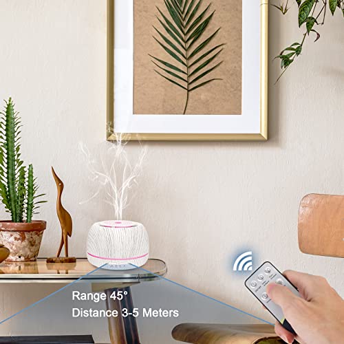 SEEDSEEL 300ML Essential Oil Diffuser, Remote Control Cool Mist Air Aromatherapy Diffuser SEEDSEEL