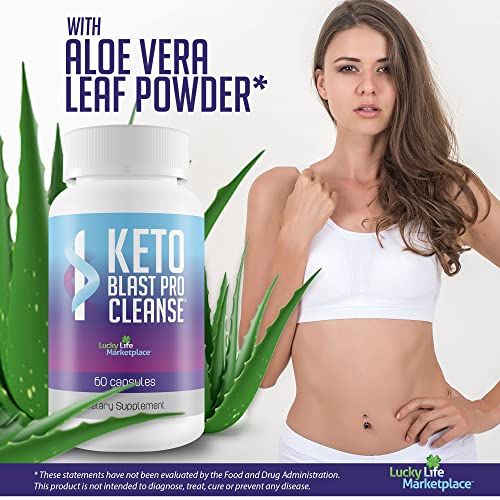 Keto Blast Pro Cleanse - Keto Friendly Keto Cleanse - Natural Probiotic & Cleanse