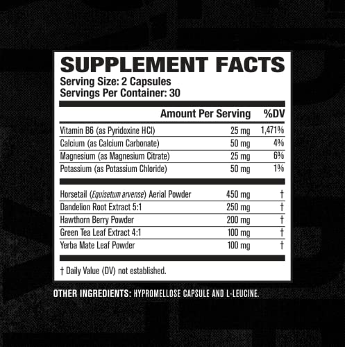 Dry-XT Water Weight Loss Diuretic Pills - Natural Supplement for Reducing Water Retention