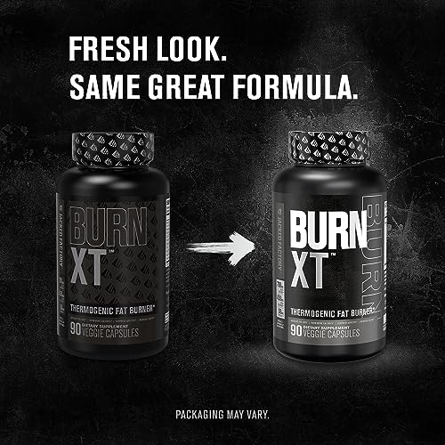 Burn XT Black Thermogenic Fat Burner - Weight Loss Supplement, Appetite Suppressant Jacked Factory