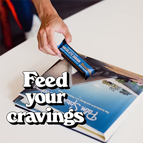 Barebells Protein Bars Chocolate Dough with 1g of Total Sugars - 12 Count, 1.9oz Bars BAREBELLS