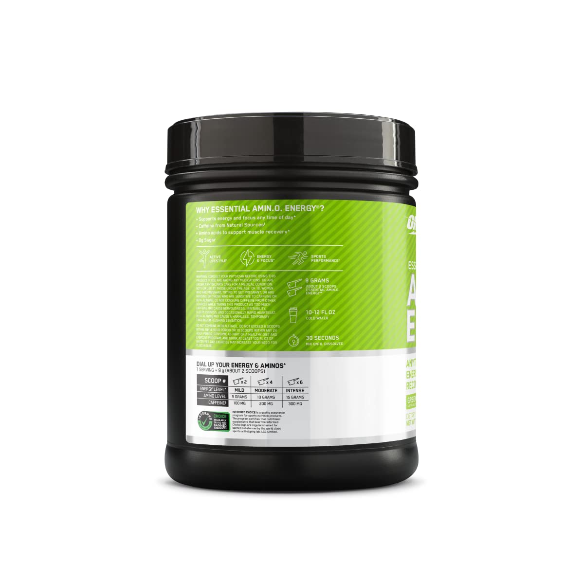 Optimum Nutrition Amino Energy with Green Tea and Green Coffee Extract, Flavor Optimum Nutrition