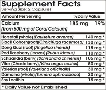 Menopause Complete Max ~ 180 Capsules - No Additives ~ Naturetition Supplements