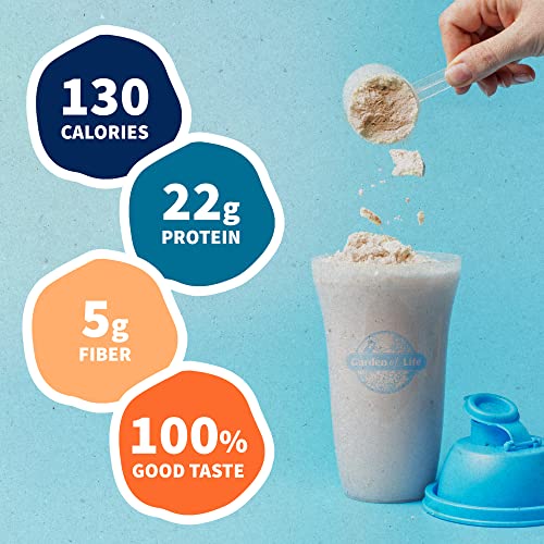 Garden of Life Organic Vegan Vanilla Protein Powder 22g Complete Plant Based Raw Protein