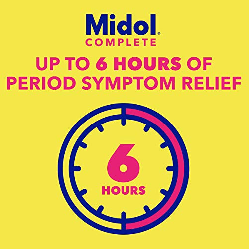 Midol Complete, Menstrual Period Symptoms Relief Including Premenstrual Cramps