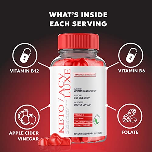 Luxe Keto ACV Gummies Advanced Gummy for Women Keto Lux Weight Loss