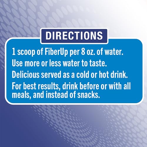 FIBER UP, Delicious Prebiotic Soluble Fiber Supplement, Very Berry Tea, 45 Servings.