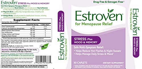 Estroven Stress Mood Memory, 30 Count Estroven