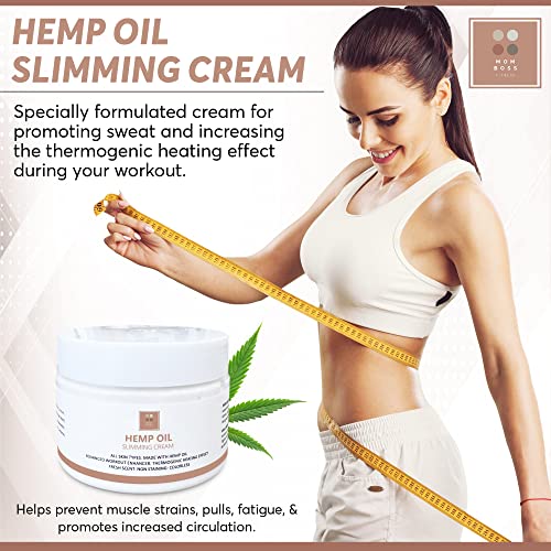 Full Body Hemp oil Slimming Hot Cream - Weight Loss Fat Burning Inch Reducing Heath Secret