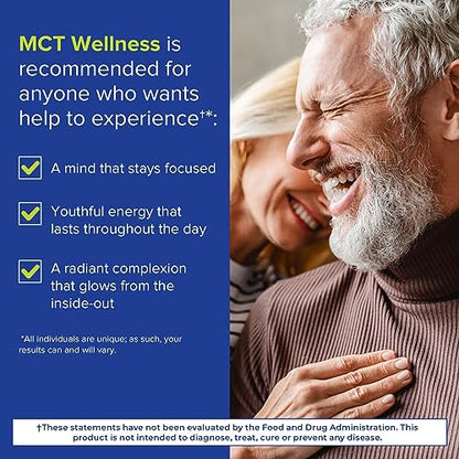 Gundry MD MCT Wellness Powder to Support Energy, Ketone Production and Brain Health
