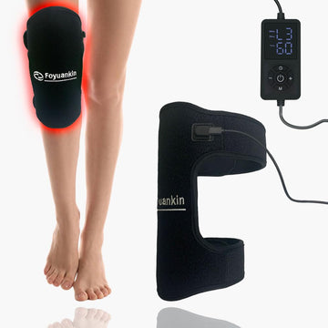 Foyuankin 660nm Red Light Therapy Pad for Joints, 850nm Infrared Light Benefits for Joint