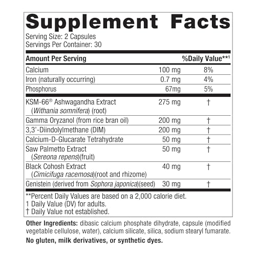 Nordic Naturals Menopause Support -Unflavored - 60 Capsules - Women’s Hormone-Support Supplement Nordic Naturals