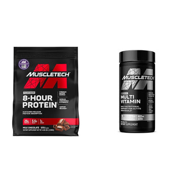 Muscletech Whey Protein Powder Phase8 Protein Powder & Platinum Multivitamin 