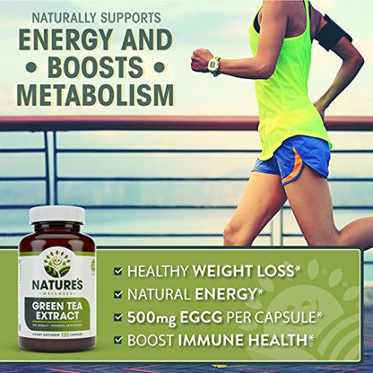 Green Tea Extract 98% Standardized with EGCG | Healthy Weight Support, Metabolism