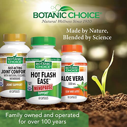 Botanic Choice Natural Menopause Hot Flash Relief Balance Supplement for Women - Powerful Herbal Blend Botanic Choice