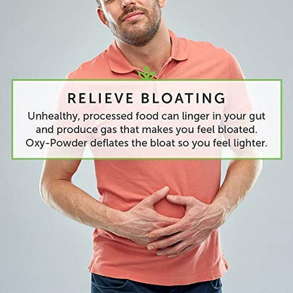 Global Healing Center Oxy-Powder Colon Cleanse Detox - Oxygen Based Safe and Natural
