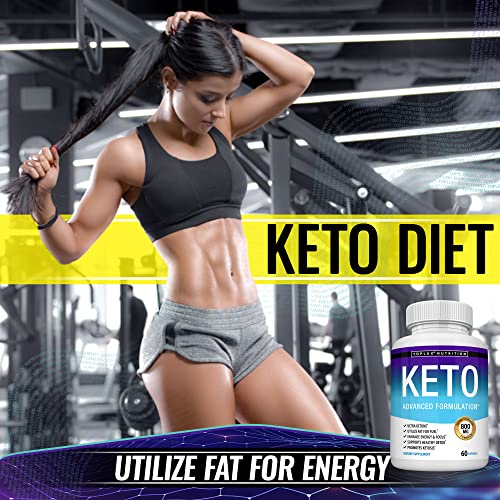 Toplux Keto Pills Ketosis Diet - Natural Ketosis Using Ketone & Ketogenic Diet, Support Toplux