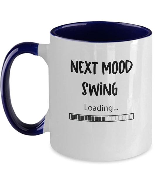 Gag Menopause Mug, Menopause Two Toned Coffee Cup, Funny Menopause Presents