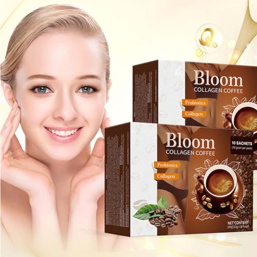 Bloom Collagen Coffee, Collagen Coffee from Japan, Bloom Coffee Collagen HOPASRISEE