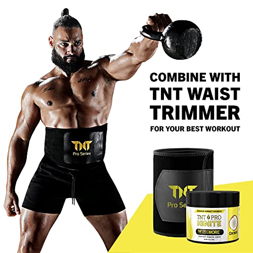 TNT Workout Enhancer Sweat Gel: Hot Cream for Tummy Belly Firming, Sweet Scent TNT Pro Series